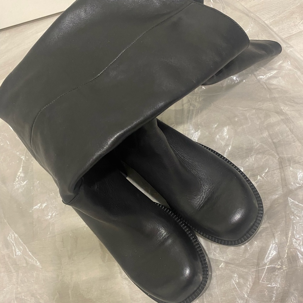 Steve Madden Gyrate Leather Tall Knee Boots